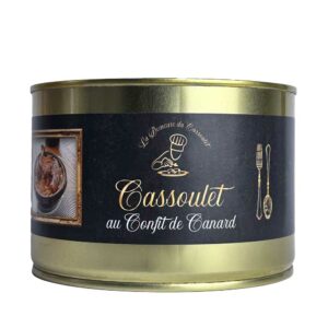 Cassoulet boite confit de canard <span style="font-family: 'Roboto', sans-serif; font-size: 20px; color: black; font-weight: 300; font-style: italic;">4 pers</span>