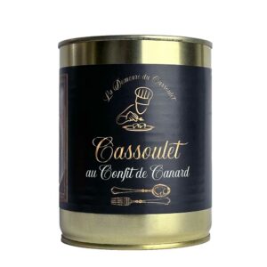 Cassoulet boite confit de canard <span style="font-family: 'Roboto', sans-serif; font-size: 20px; color: black; font-weight: 300; font-style: italic;">2 pers</span>